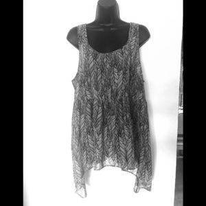 Summer flowy tank top